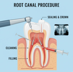 How painful is a root canal?